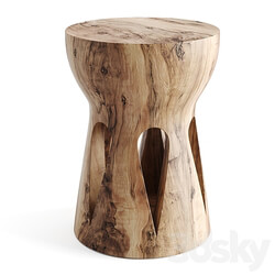 Papung Sculpted Side Table AM.PM 3D Models 