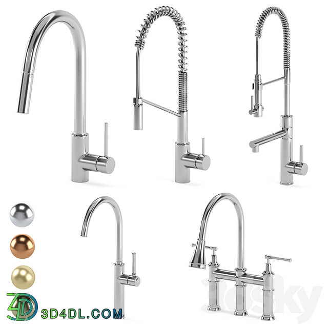 KRAUS kitchen faucets Faucet 3D Models