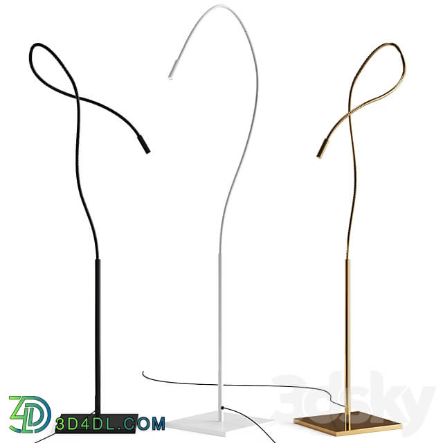 Puntina by Vesoi Floor Lamp 3D Models