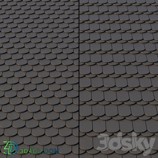 Roof Type 2 Set 2 Miscellaneous 3D Models