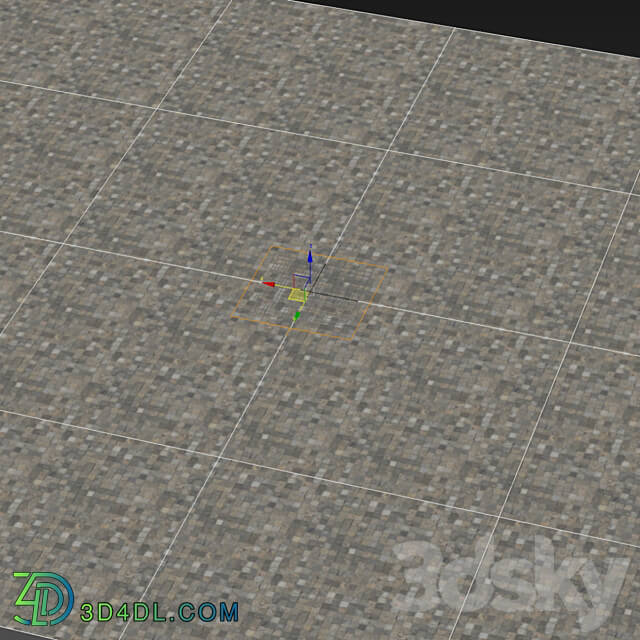 Square paving slab material 02 3D Models