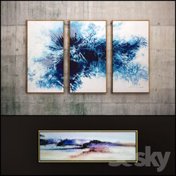 The picture in the frame 12 Pieces Collection 30 Abstract 