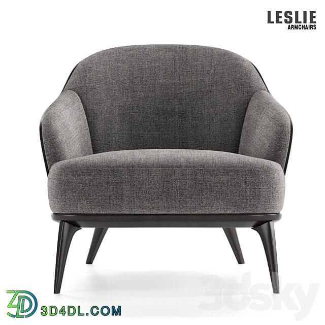 Minotti LESLIE ARMCHAIR 3D Models