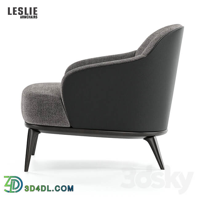 Minotti LESLIE ARMCHAIR 3D Models