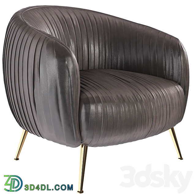 Beretta Leather Chair 3D Models