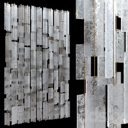 Decorative screen partition Vargov Design 3D Models 