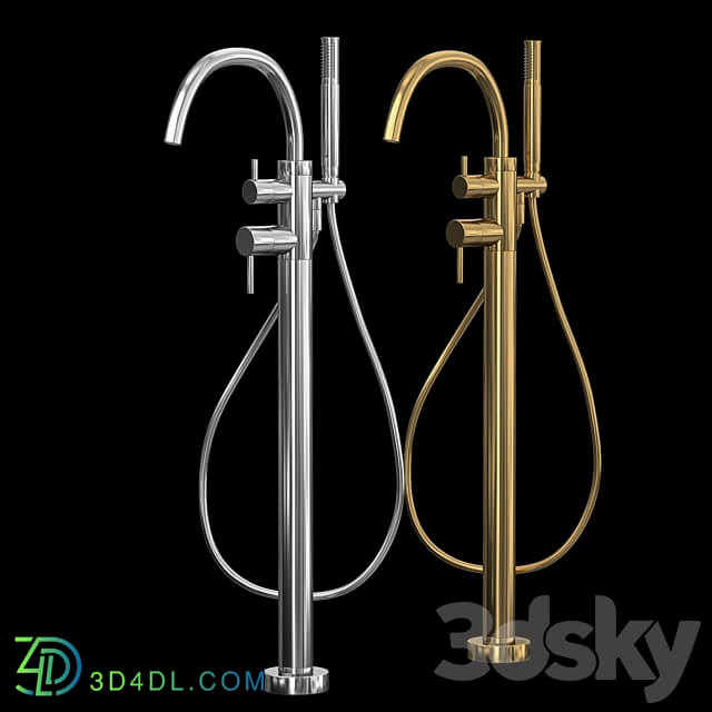 CITY STIK BATH MIXER SET 3D Models