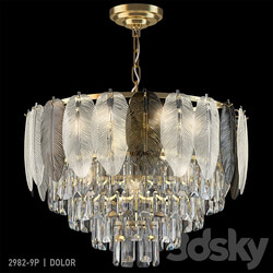 Favorite 2982 9P Pendant light 3D Models 