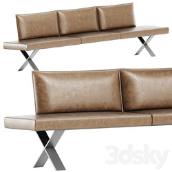 Haas Spencer Bench Soft bench Other soft seating 3D Models 