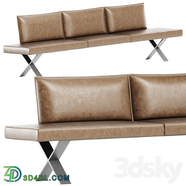 Haas Spencer Bench Soft bench Other soft seating 3D Models