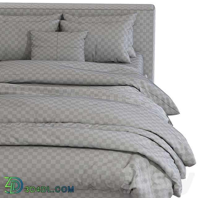 Bed HARRIS BED 238 3D Models