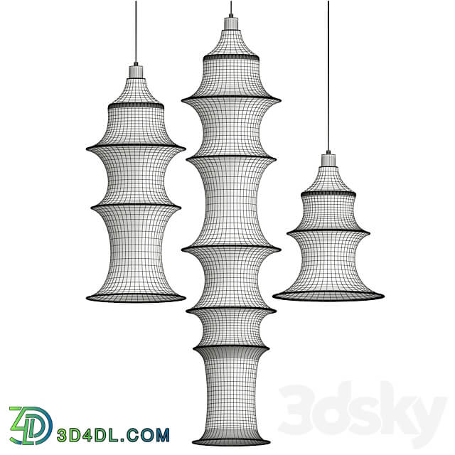 Danese Milano FALKLAND Lamps Pendant light 3D Models