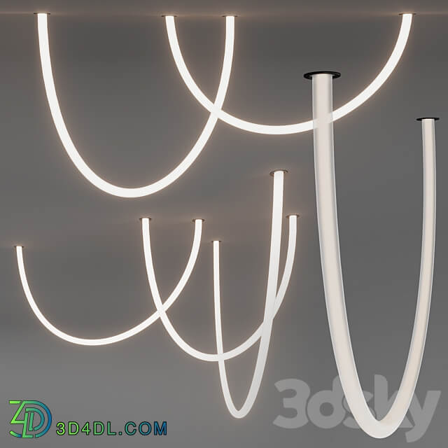 FREELIGHT R by Centrsvet Pendant light 3D Models