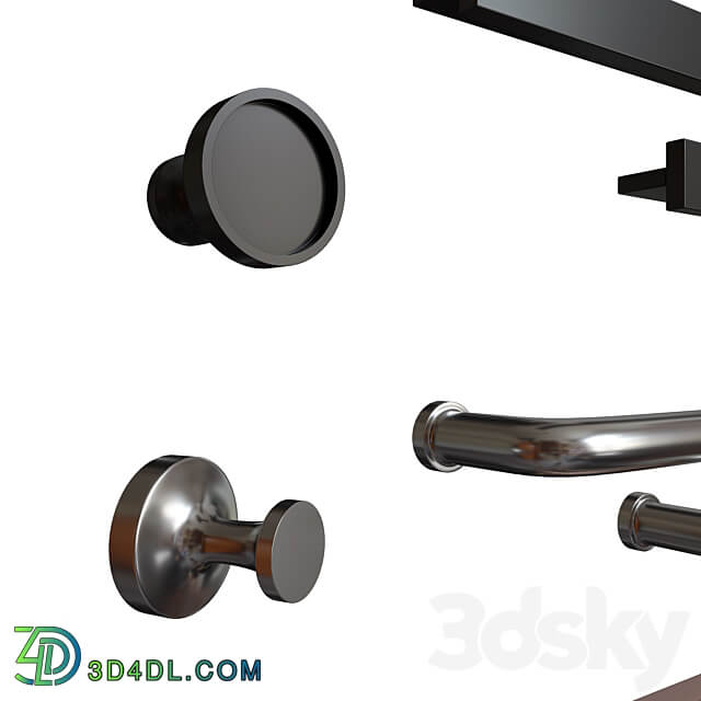 Handle Set 01 Miscellaneous 3D Models