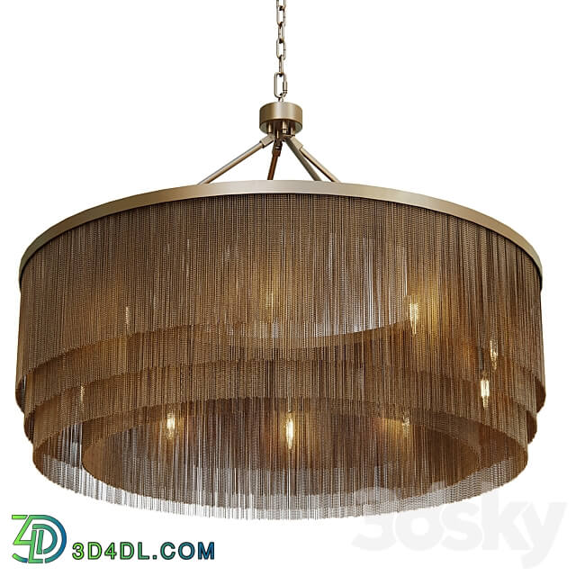 Chandelier Tissot L by Eichholtz Pendant light 3D Models