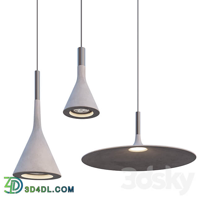 AVE Foscarini Aplomb Pendant light 3D Models