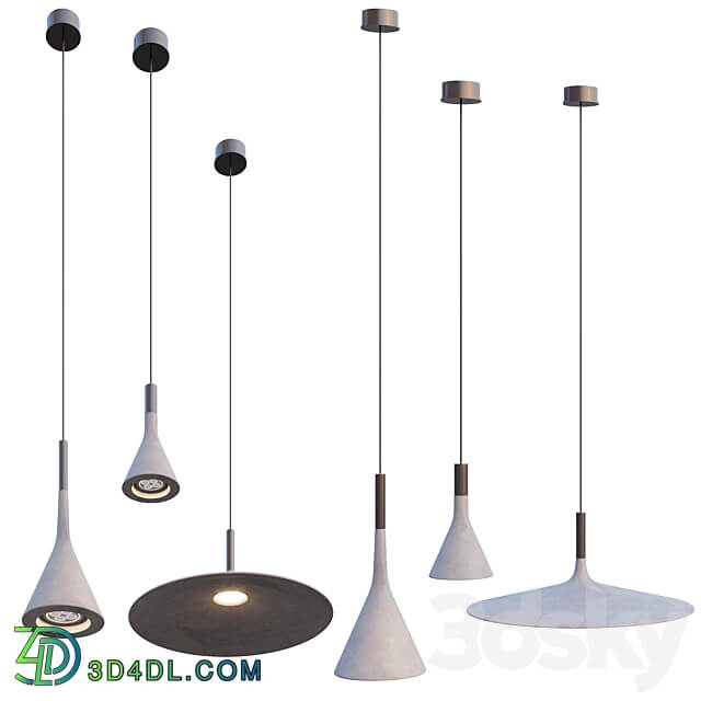 AVE Foscarini Aplomb Pendant light 3D Models