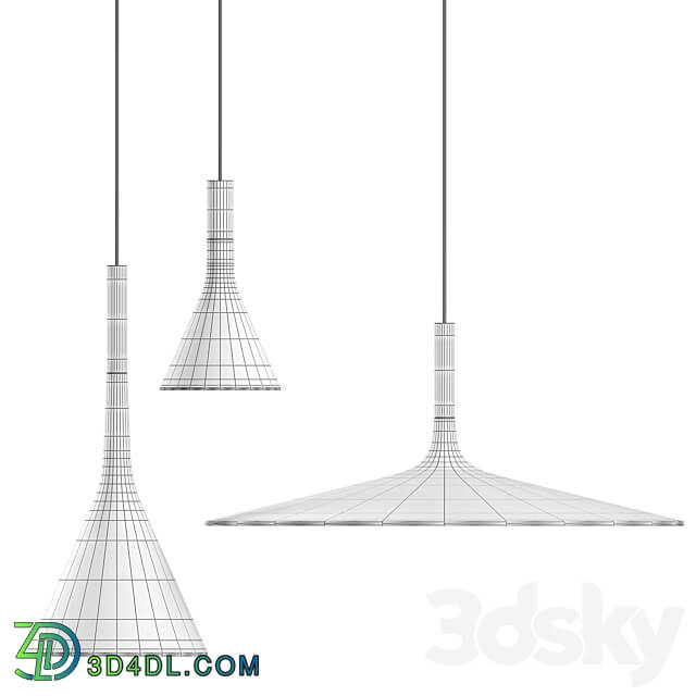 AVE Foscarini Aplomb Pendant light 3D Models