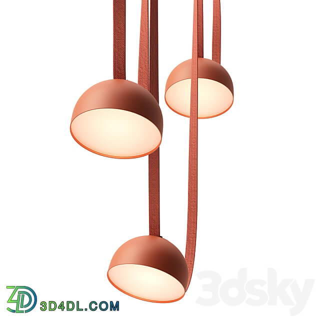 Plusminus Semispheres Vibia Pendant light 3D Models