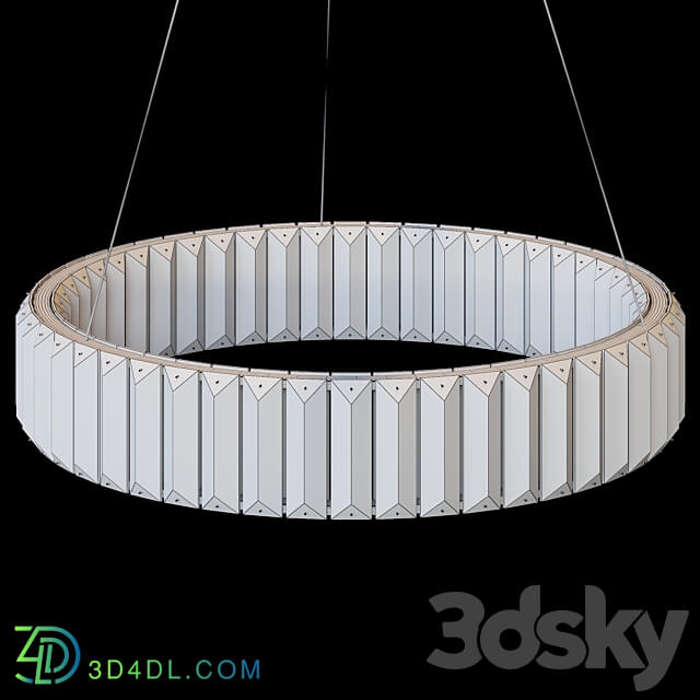 BERTOLDA by lampatron ONE 40cm 60cm 80cm 100cm Pendant light 3D Models