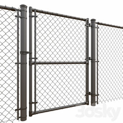 Mesh fencing 3D Models 