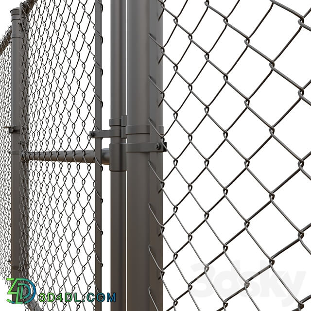 Mesh fencing 3D Models