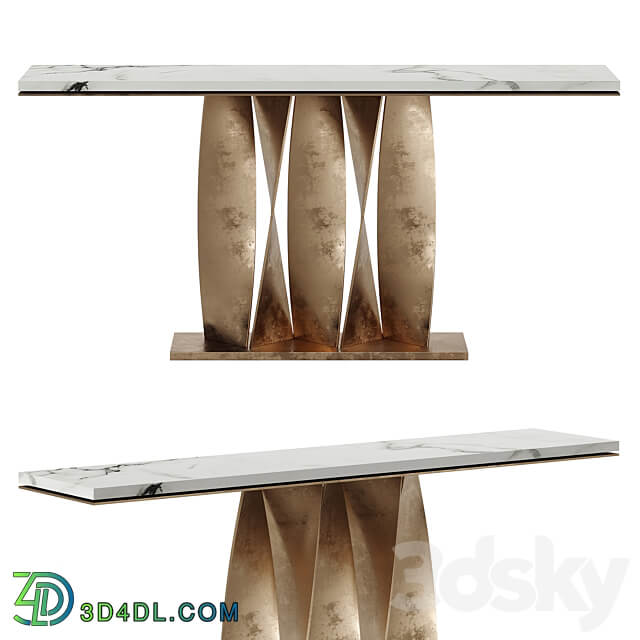 Private Label Spiro Console Luxury Statements 3D Models