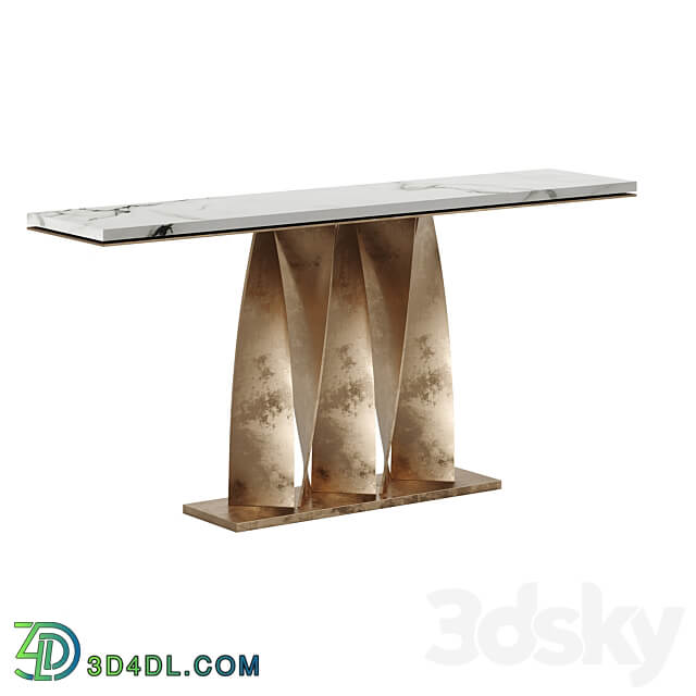 Private Label Spiro Console Luxury Statements 3D Models