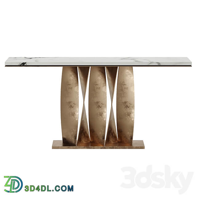 Private Label Spiro Console Luxury Statements 3D Models