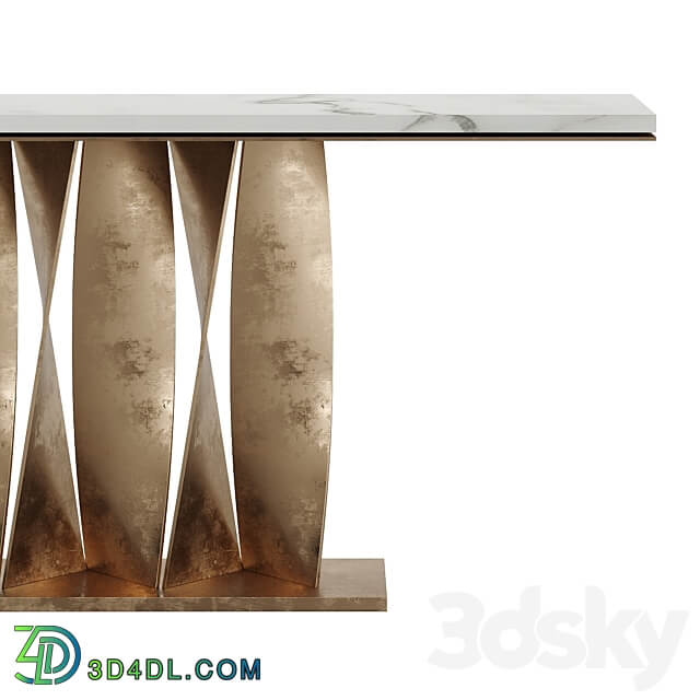 Private Label Spiro Console Luxury Statements 3D Models