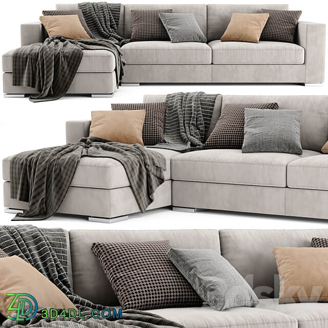 Jesse Alfred Chaise Longue 3D Models