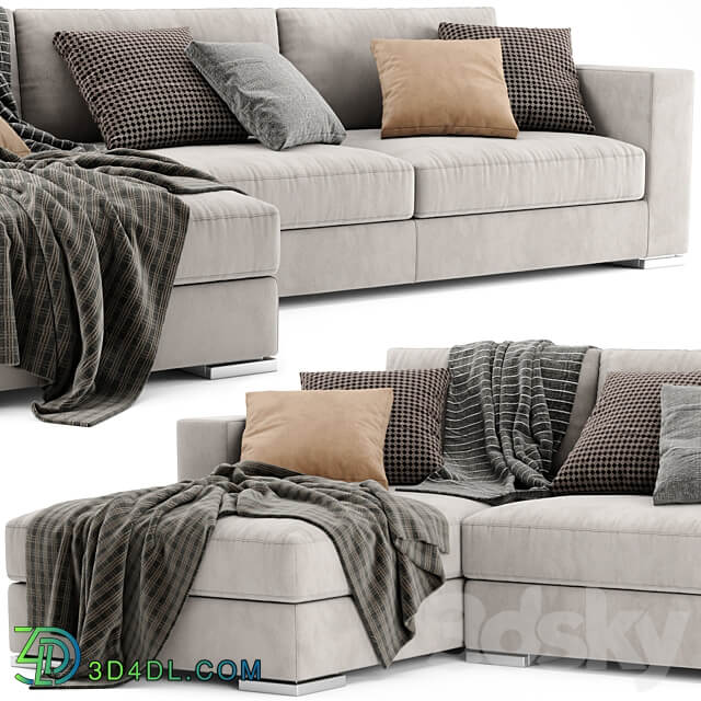 Jesse Alfred Chaise Longue 3D Models