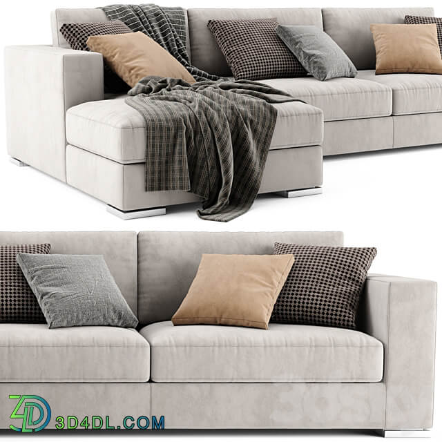 Jesse Alfred Chaise Longue 3D Models