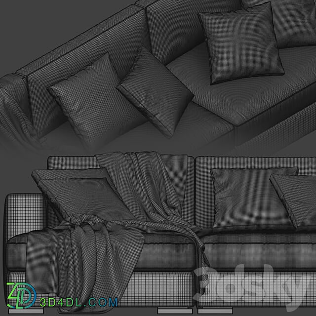 Jesse Alfred Chaise Longue 3D Models