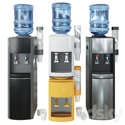 Water cooler Household appliance 3D Models 