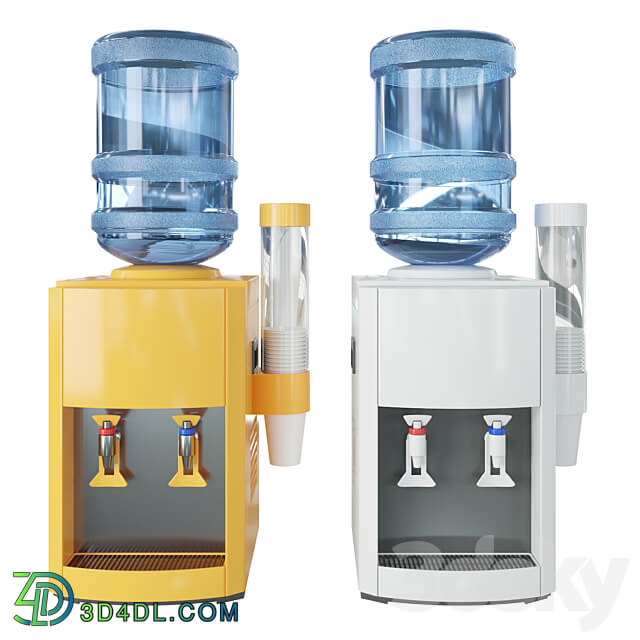 Water cooler Household appliance 3D Models