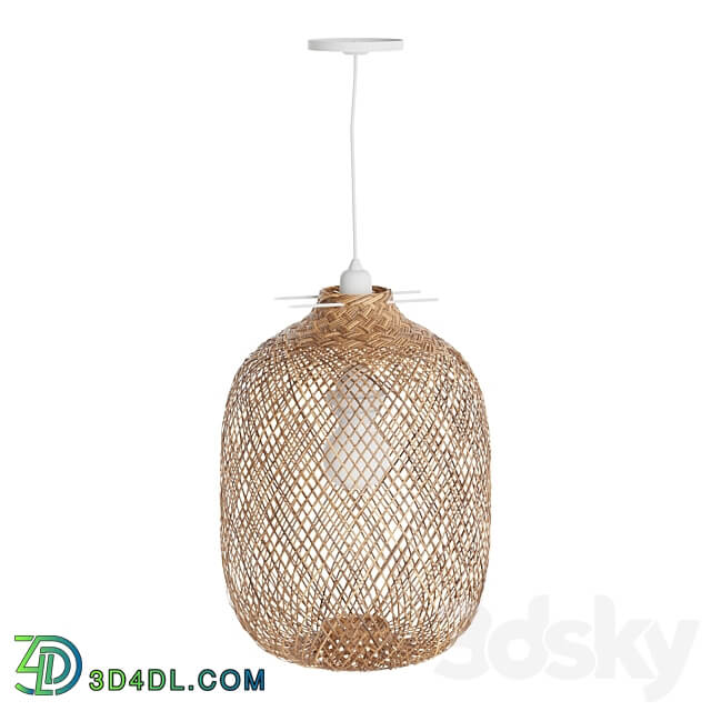 Laki Bamboo Pendant Light Shade Pendant light 3D Models