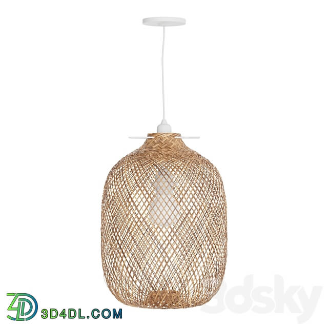 Laki Bamboo Pendant Light Shade Pendant light 3D Models