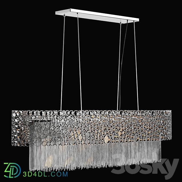 Crystal Lux Fashion SP5 L100 Pendant light 3D Models