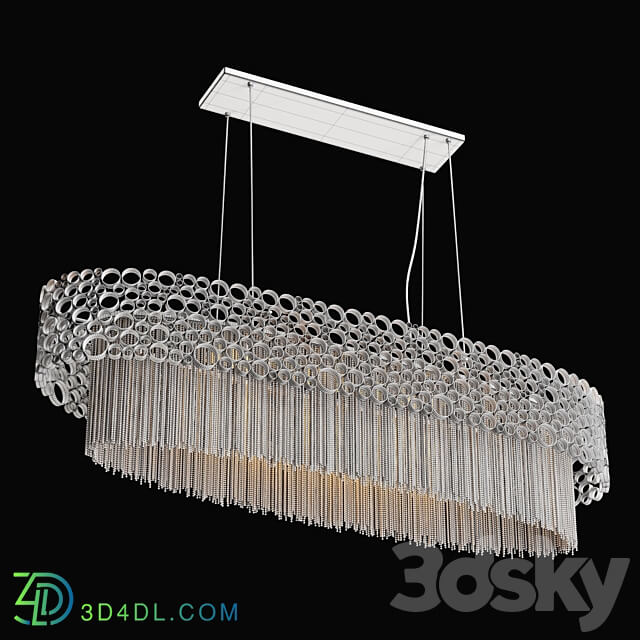 Crystal Lux Fashion SP5 L100 Pendant light 3D Models