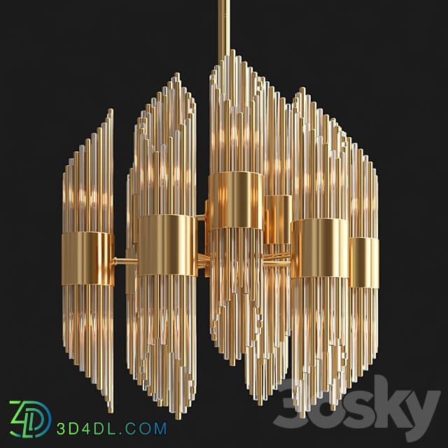 Odeon Light Flamby 4847 18 Pendant light 3D Models