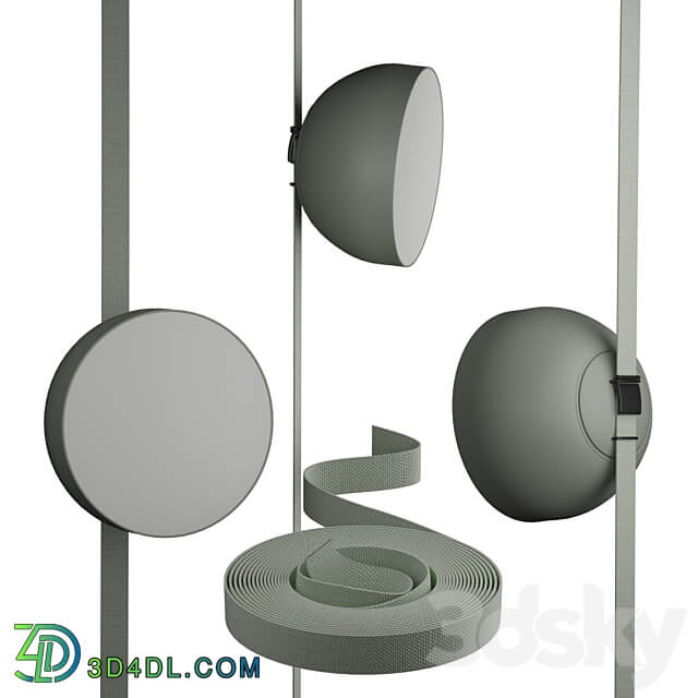 Vibia Plusminus floor Pendant light 3D Models