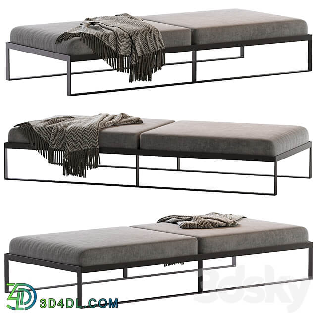 Garden Easy Daybed 3D Models