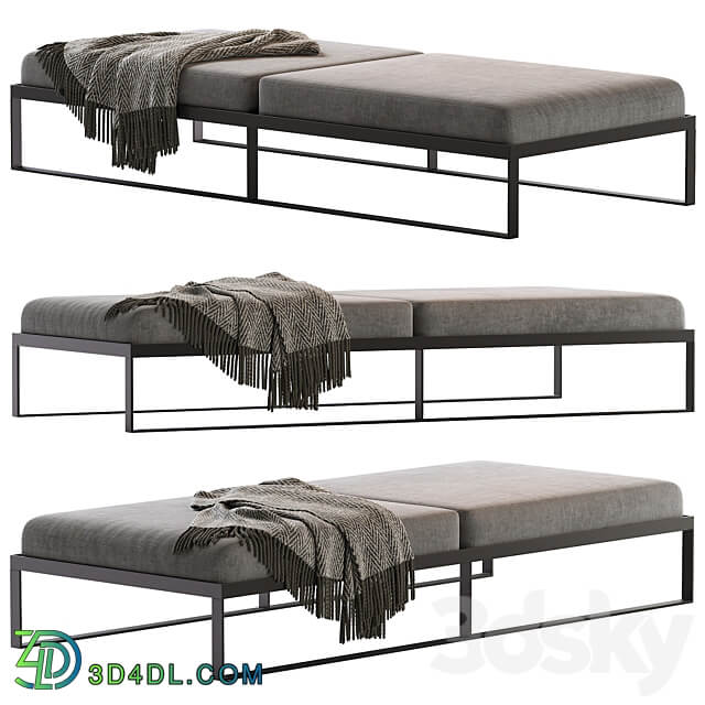 Garden Easy Daybed 3D Models