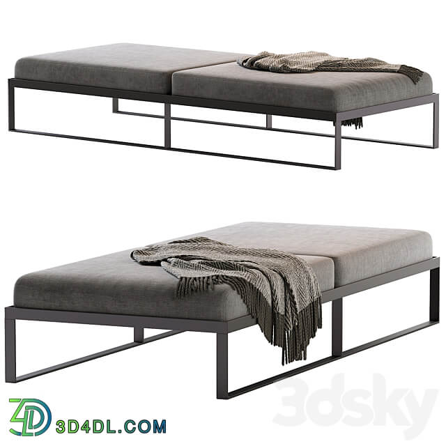 Garden Easy Daybed 3D Models