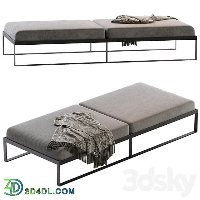 Garden Easy Daybed 3D Models