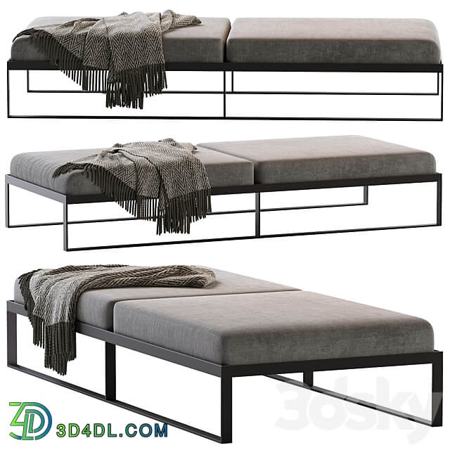 Garden Easy Daybed 3D Models