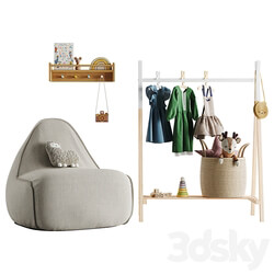 children 39 s room. Toys and furniture set 01 Miscellaneous 3D Models 