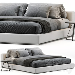 Flexform Groundpiece Bed Bed 3D Models 