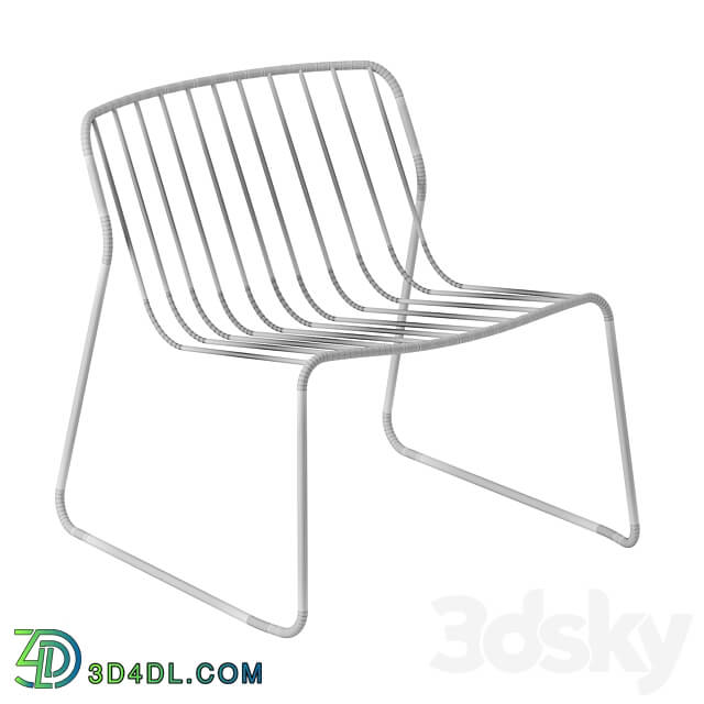 Randa Nude armchair by Arrmet 3D Models